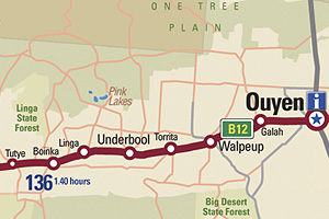 Tutye to Ouyen